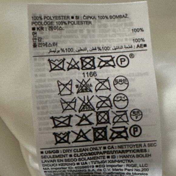 Banana Republic | Dot Lace Pencil Skirt Size 4P - Picture 6 of 10